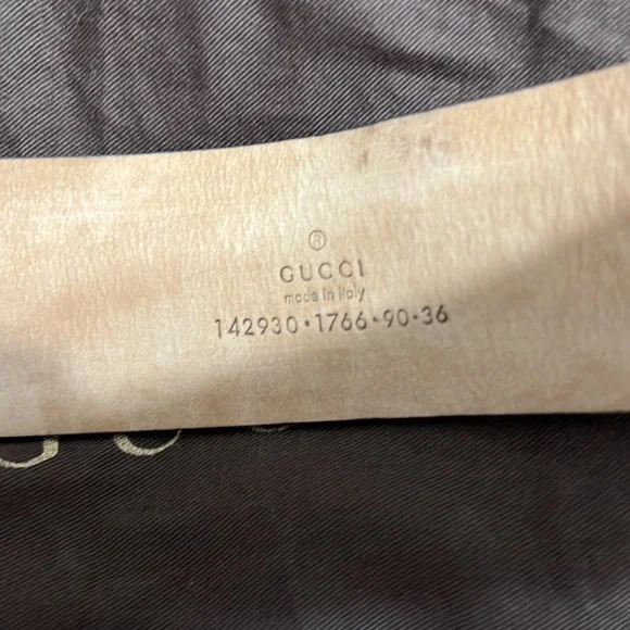 GG Belt with G buckle